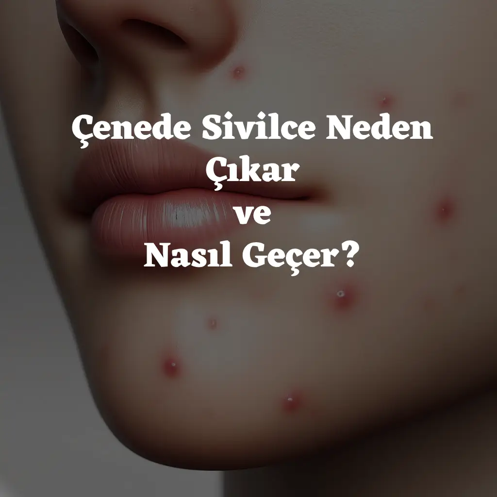 Çenede Sivilce Neden Çıkar ve Nasıl Geçer?