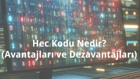 Hec Kodu Nedir? (Avantajları ve Dezavantajları)